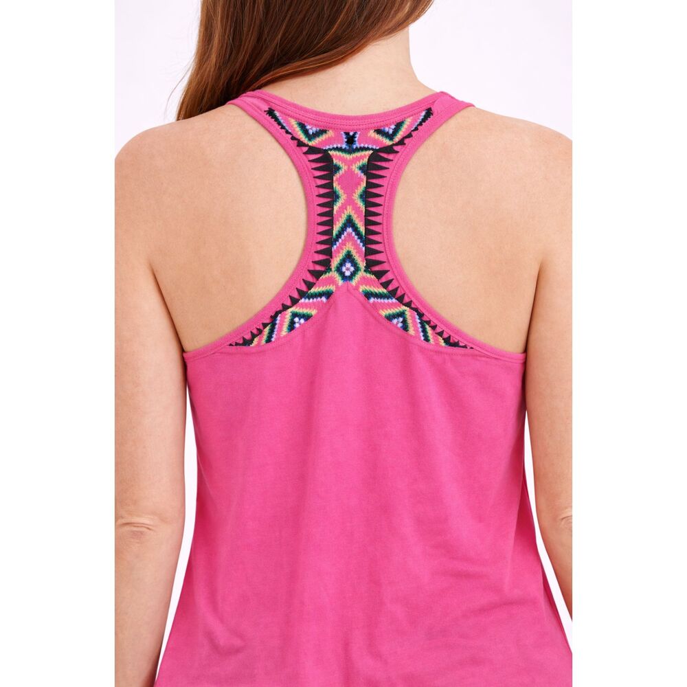 New Aztec Print Racer Back Tank By Eyeshadow S